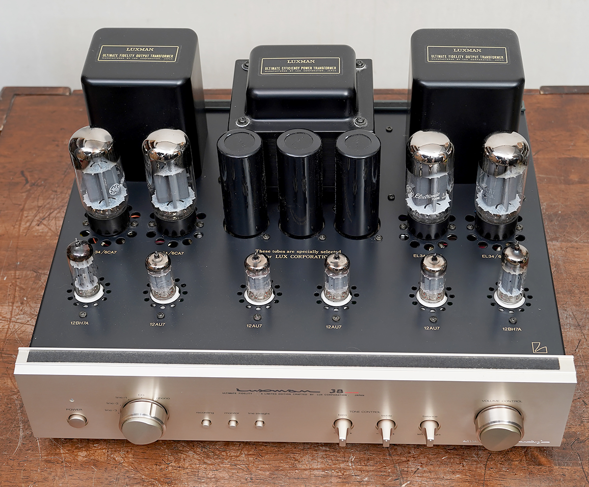 LUXMAN SQ-38 Signature 管球式プリメインアンプ