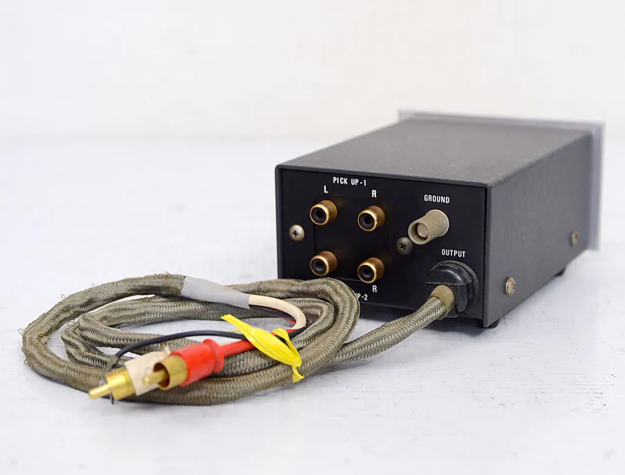 DENON AU-320 昇圧トランス 接続例