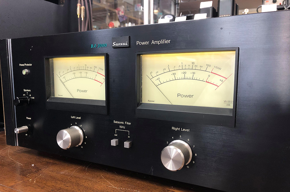 SANSUI BA-3000 パワーアンプ