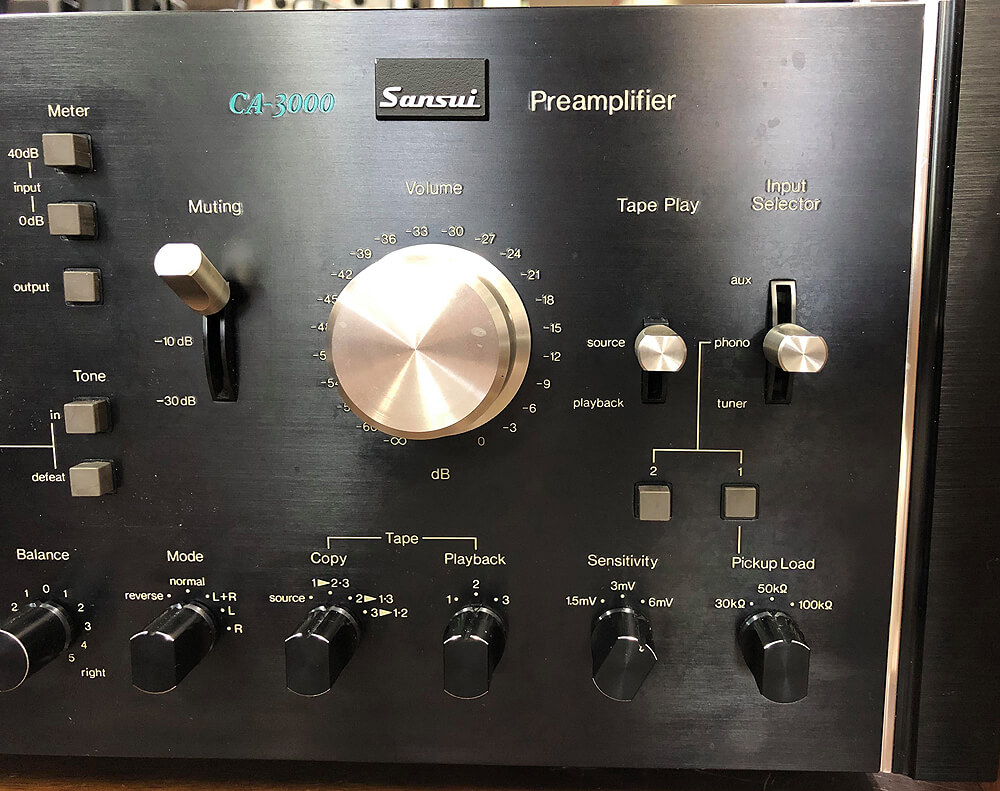 SANSUI CA-3000 プリアンプ
