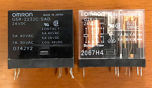 山水アンプリレー