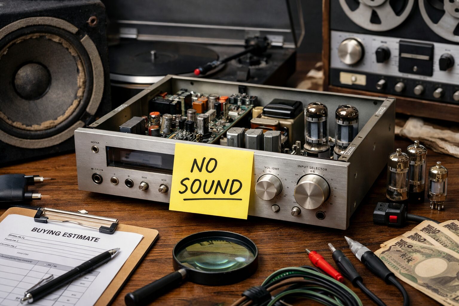 故障・ジャンク品でも価値あり！？音が出なくても買い取れるオーディオとは