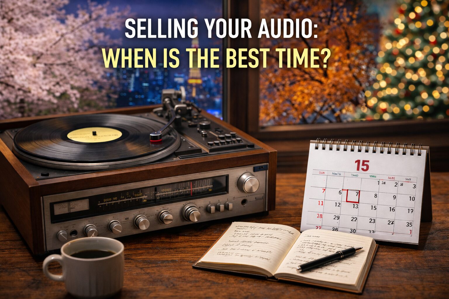 売るタイミングで変わる買取価格 ！オーディオは「いつ手放すか」べきか？