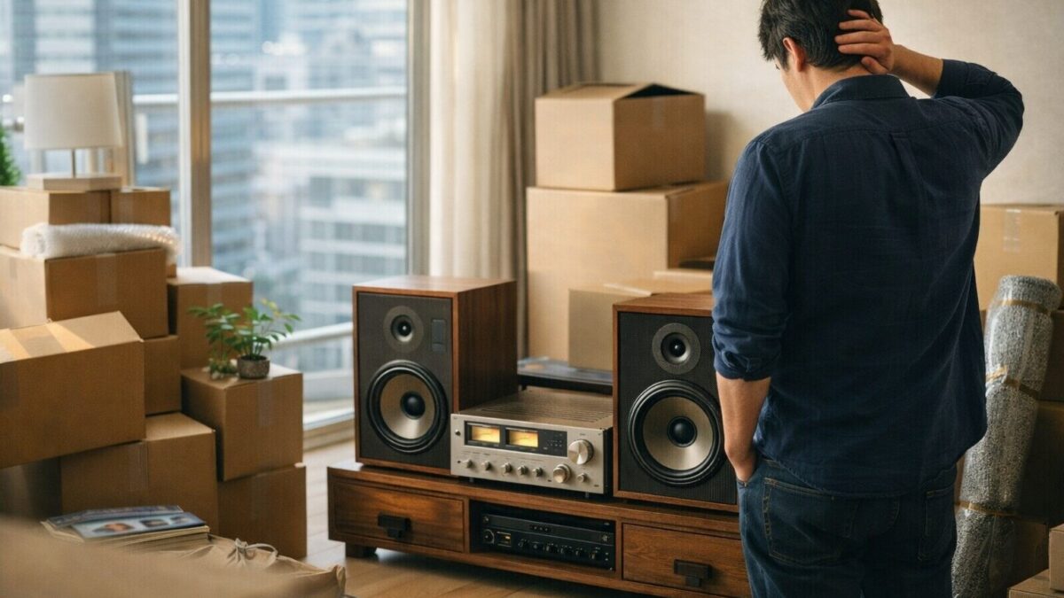 引っ越しでオーディオを手放すなら「運ぶ前」がいちばんラクです