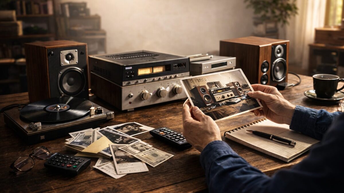 高かったオーディオほど、今の価値で判断すること