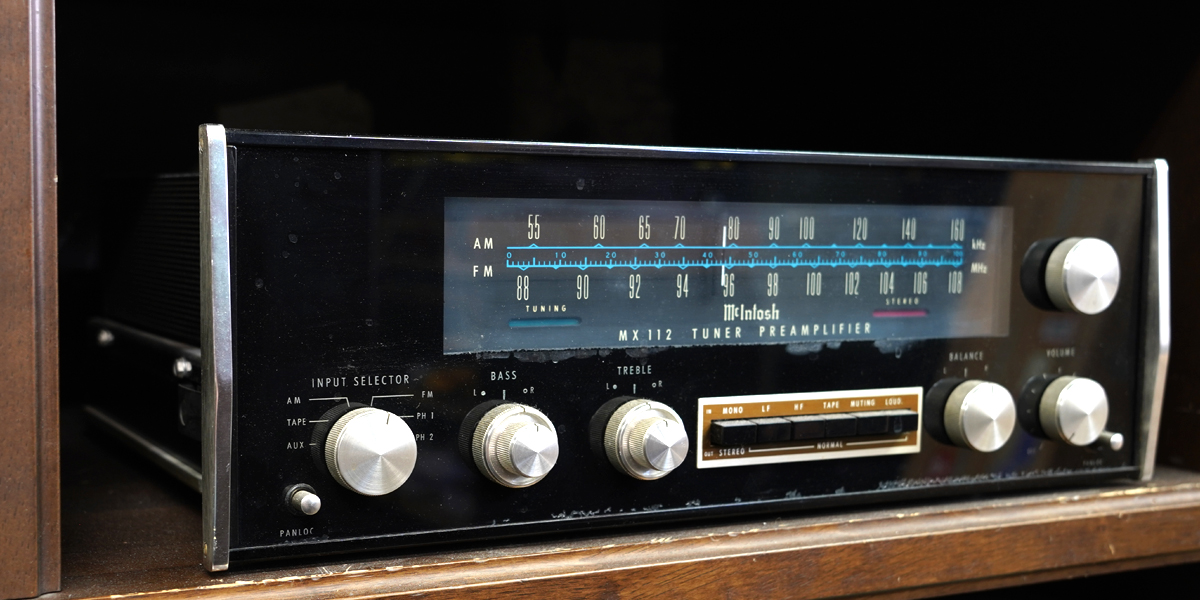 McIntosh MX112を札幌市のお客様より買取しました