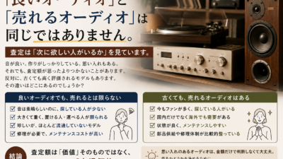「良いオーディオ」と「売れるオーディオ」は同じではありません